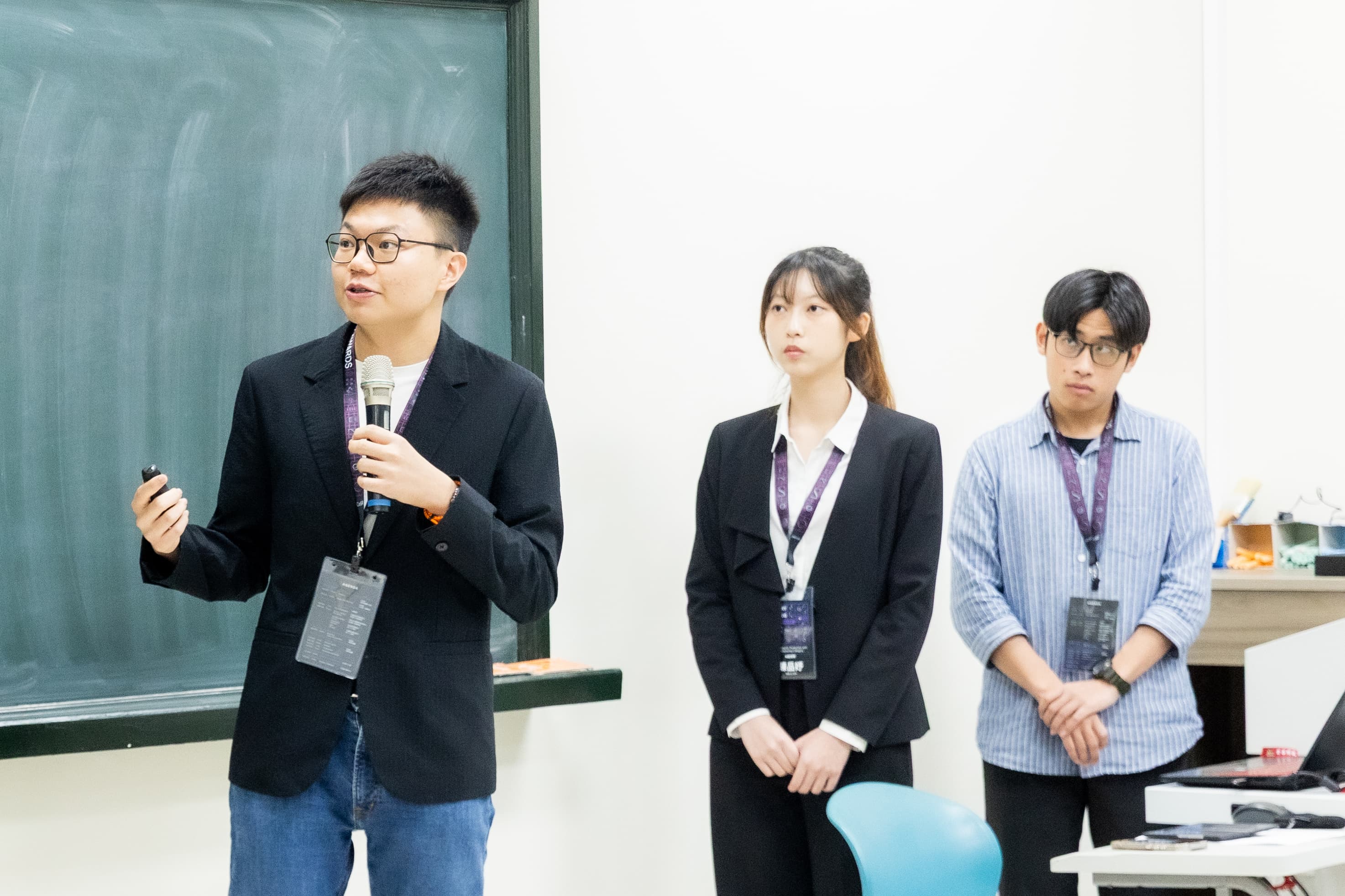 WaferCopilot 團隊於美光半導體創新應用競賽進行簡報